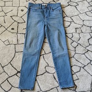 Madewell 10" High Rise Skinny 27
